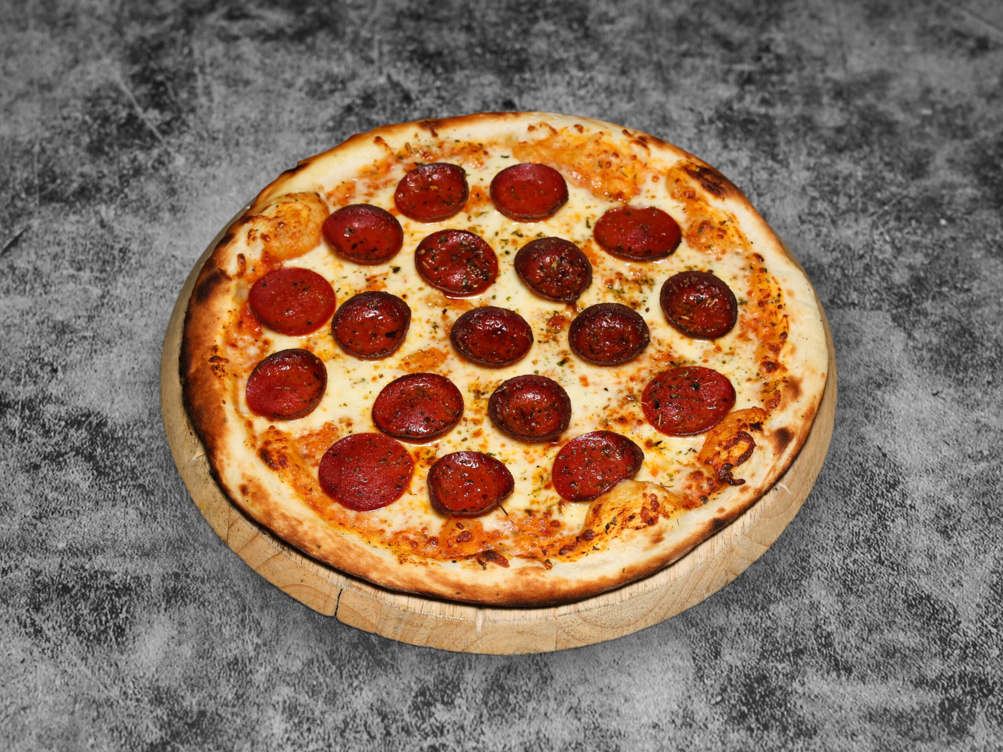 12 "Pepperoni & Mushroom