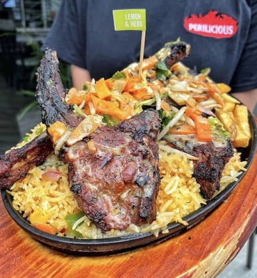 Tender Lamb Chops Sizzler