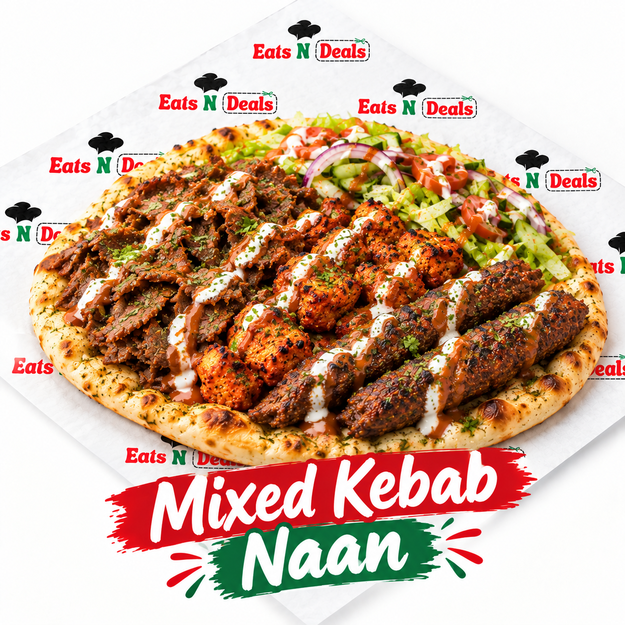 Mixed Kebab Naan