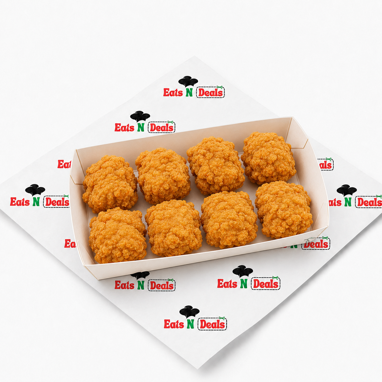 8PCS Popcorn Chicken
