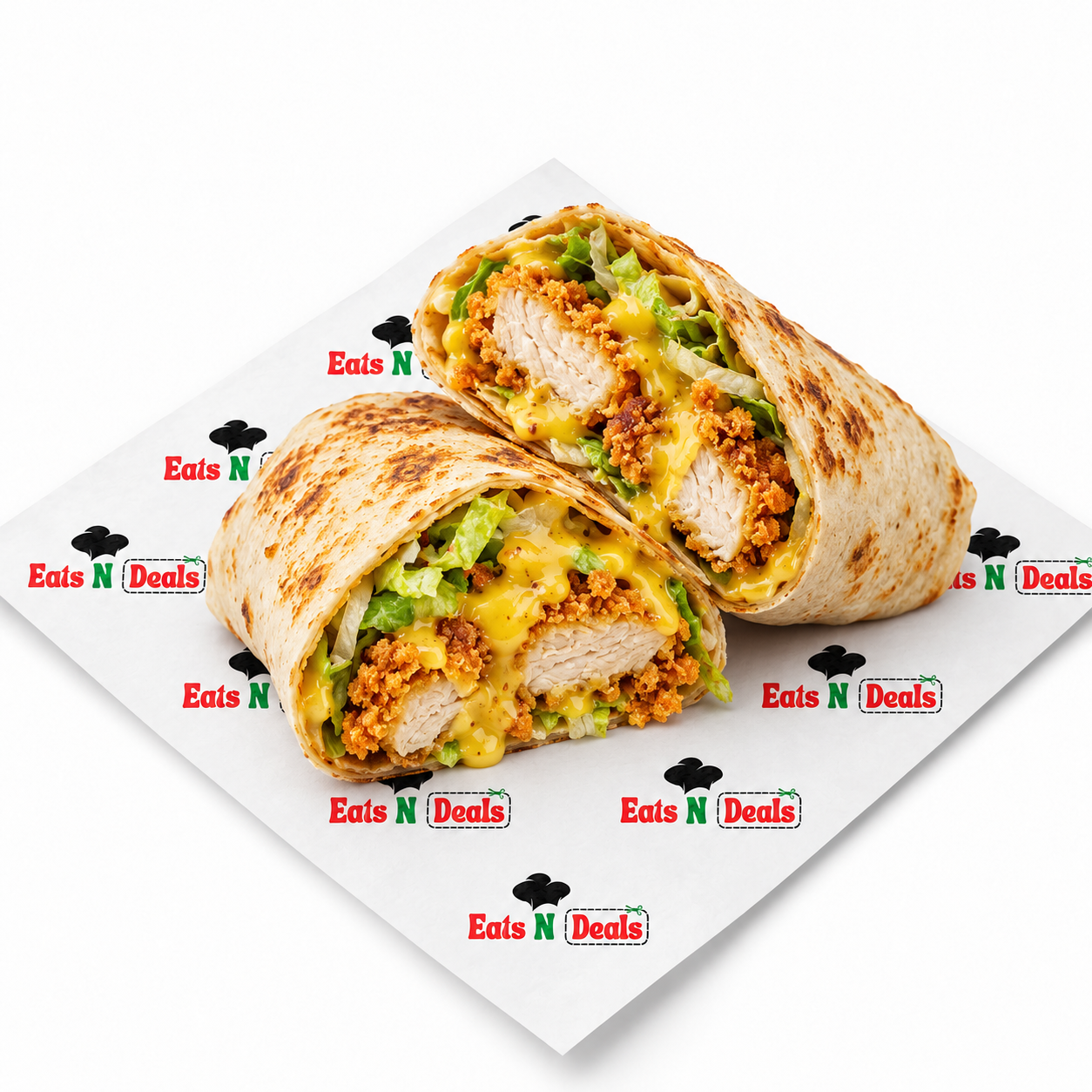 Crunchy Honey Mustard Wrap
