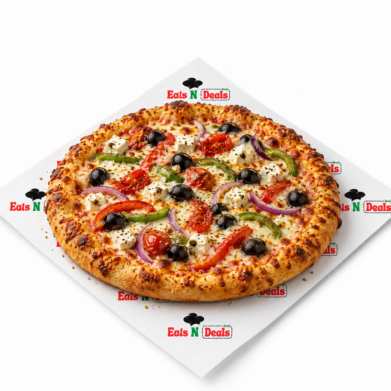 14" Mediterranean Pizza