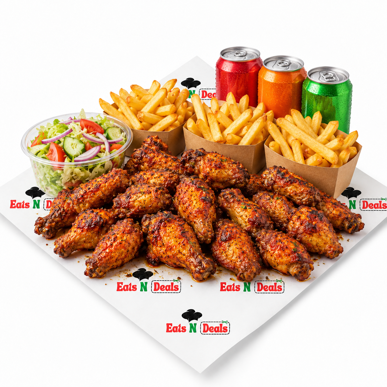 Jumbo Wings Meal