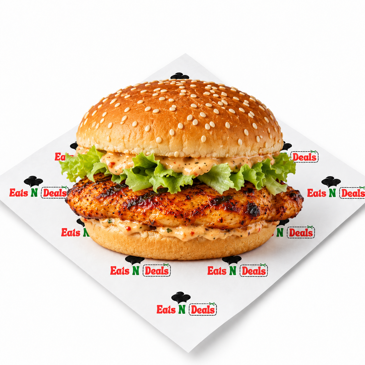 Single Peri Chicken Burger