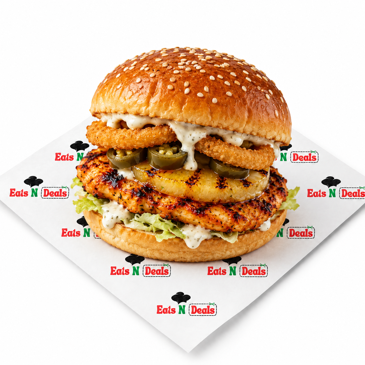 Peri Hawaiian burger