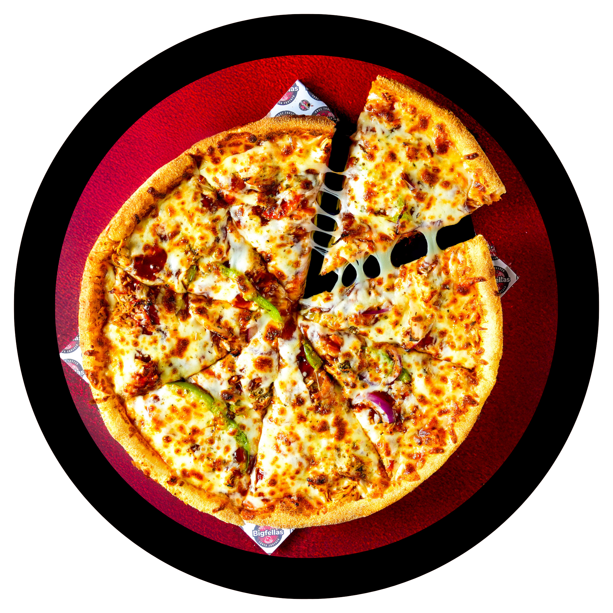 9 Inch BBQ Chicken Pizza