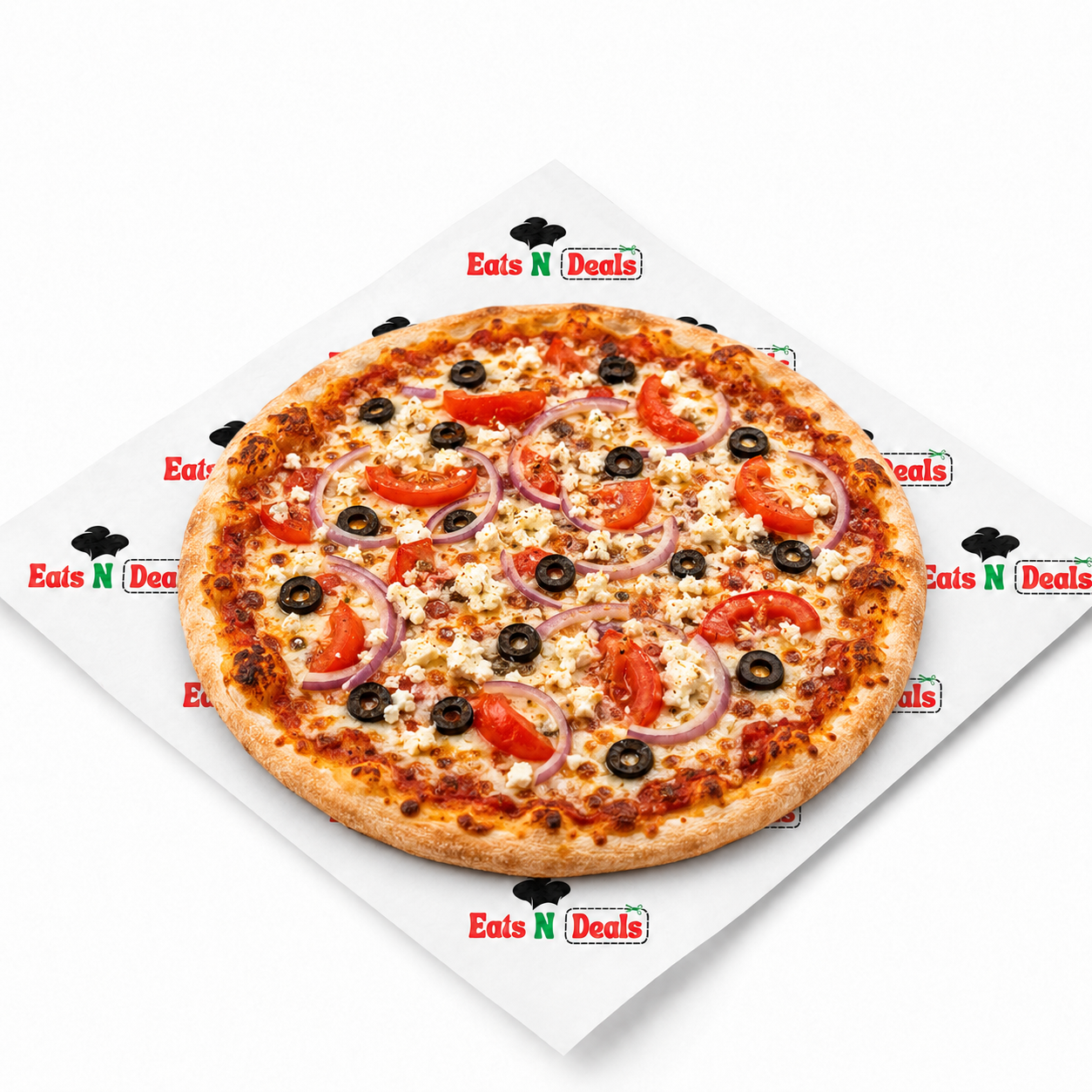9"Mediterranean Pizza-