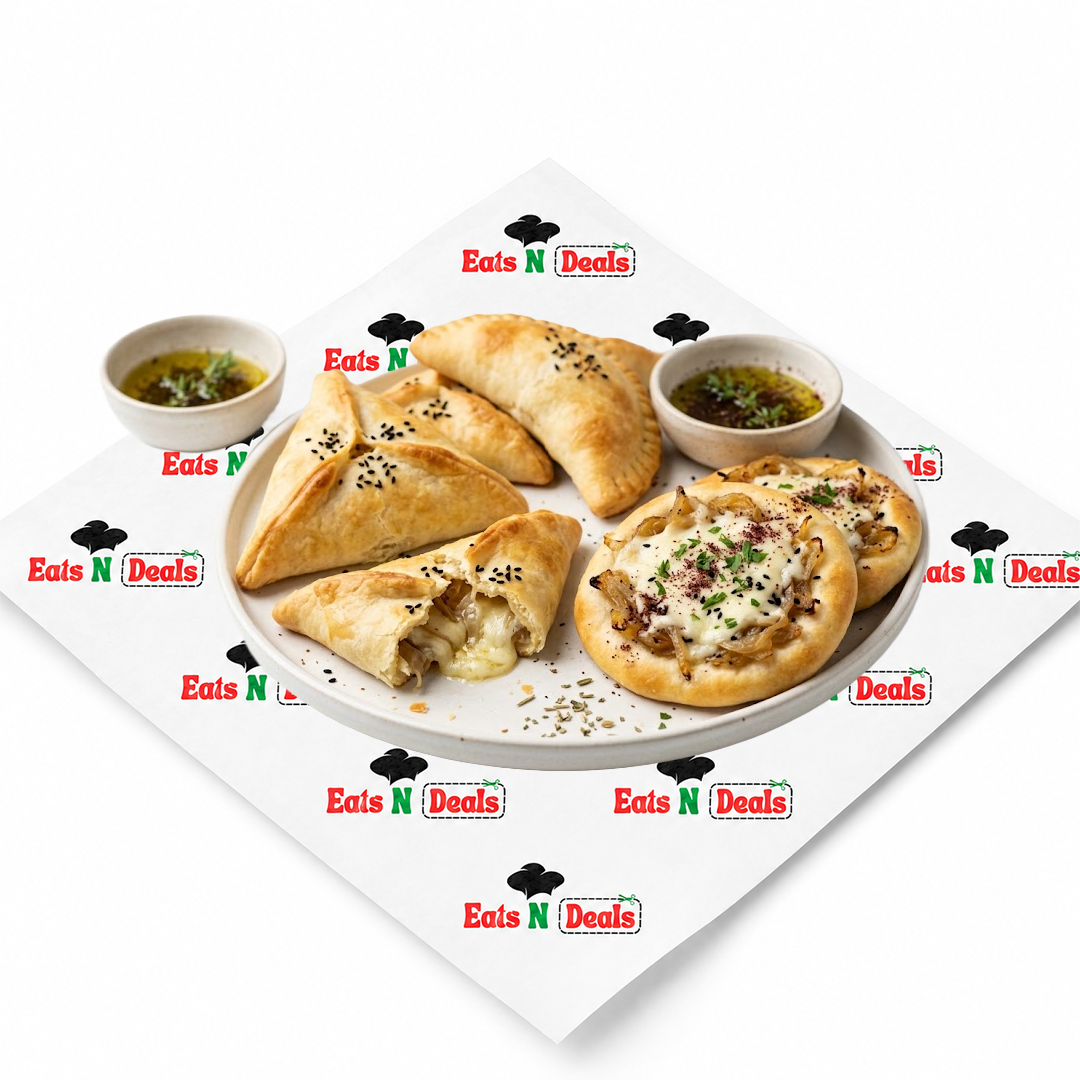 12'' Cheese & Onion Fatayer