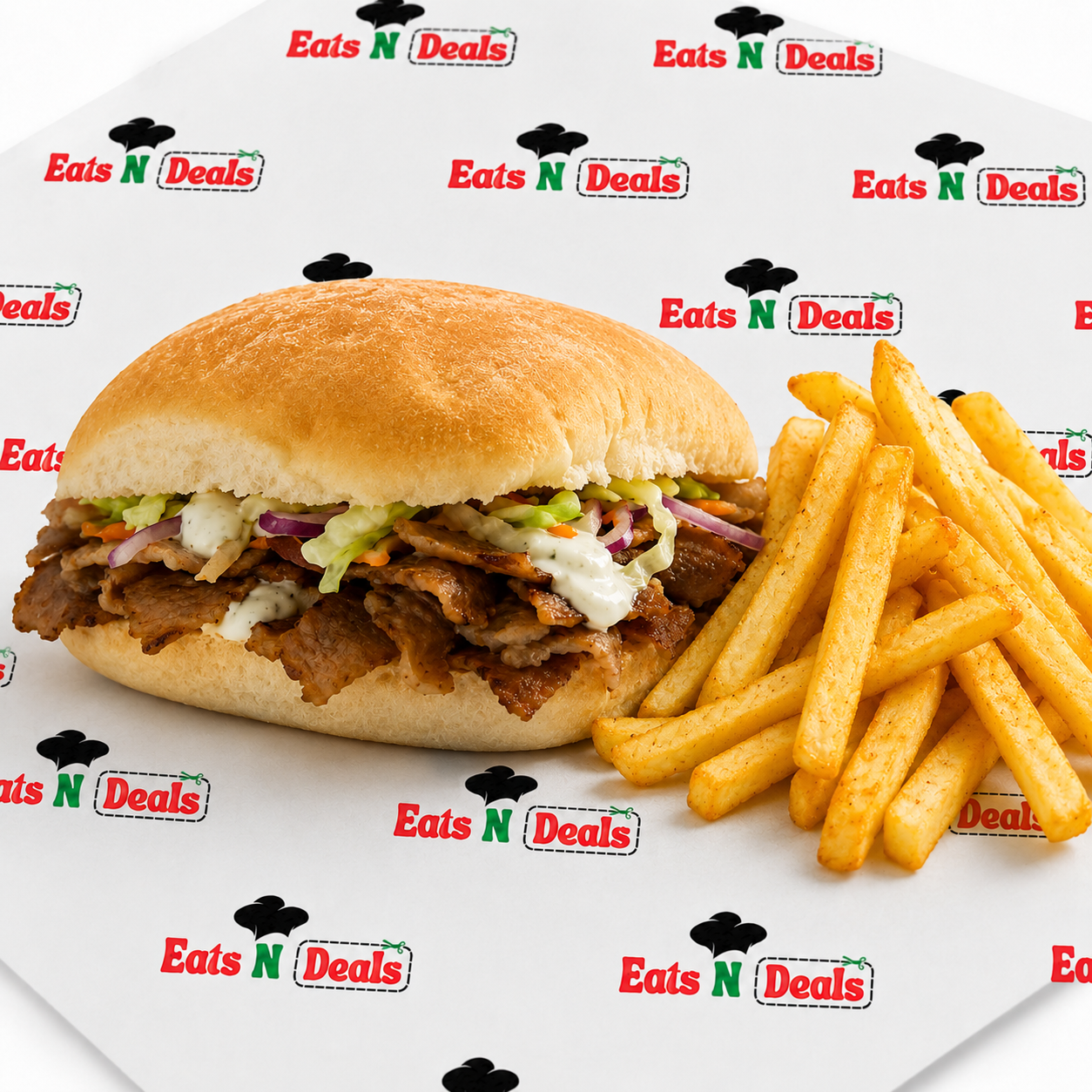 Donner Butty & Chips 