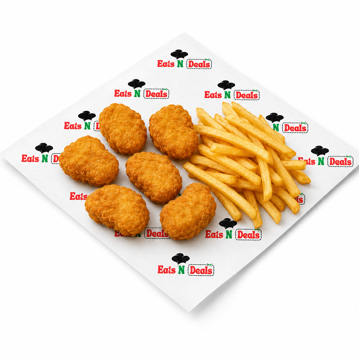 Regular 6pcs Chicken Nuggets & Chips