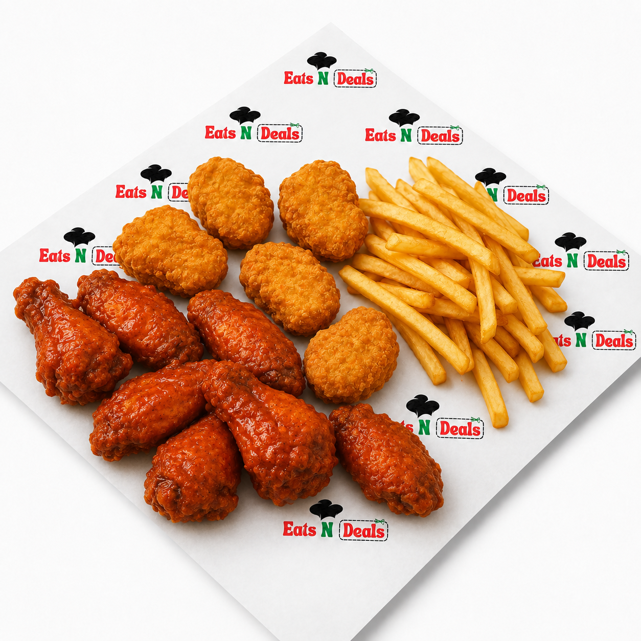 Nuggets, Hot Wings & Chips