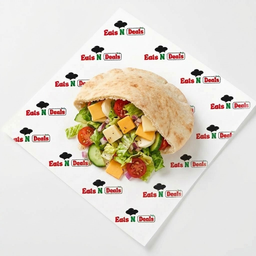 Cheese Salad Pitta Bread