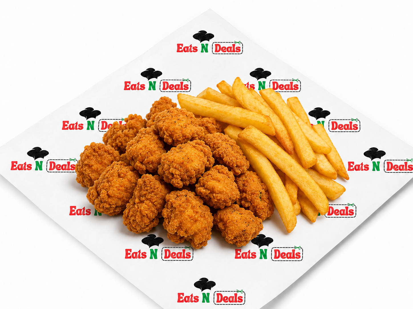 Chicken Popcorn With Chips