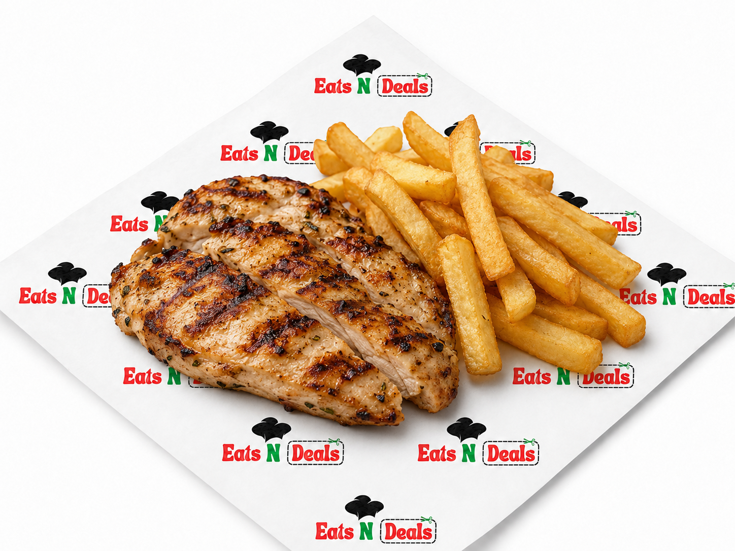 Grilled Chicken And Chips