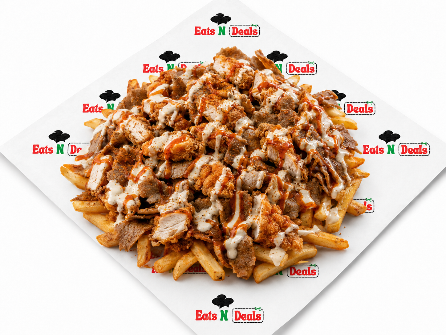 Grilled chicken & donner loaded fries
