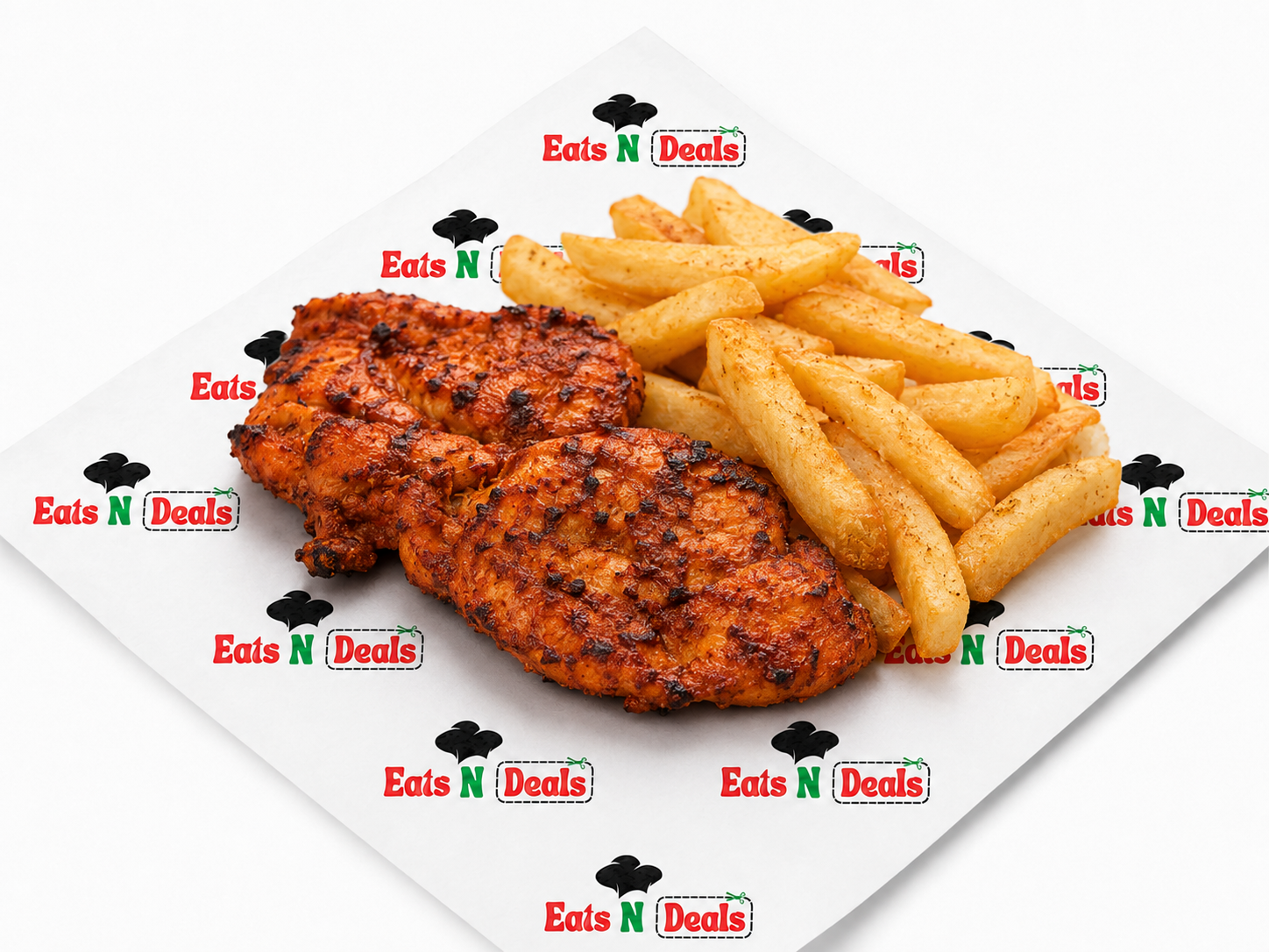 Grilled Tikka And Chips