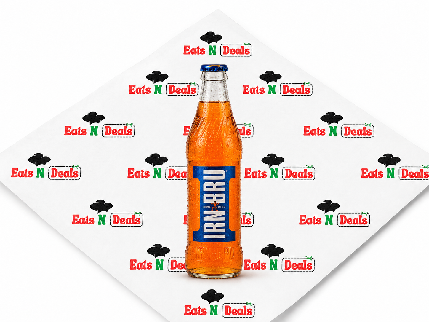 Irn Bru Glass Bottle