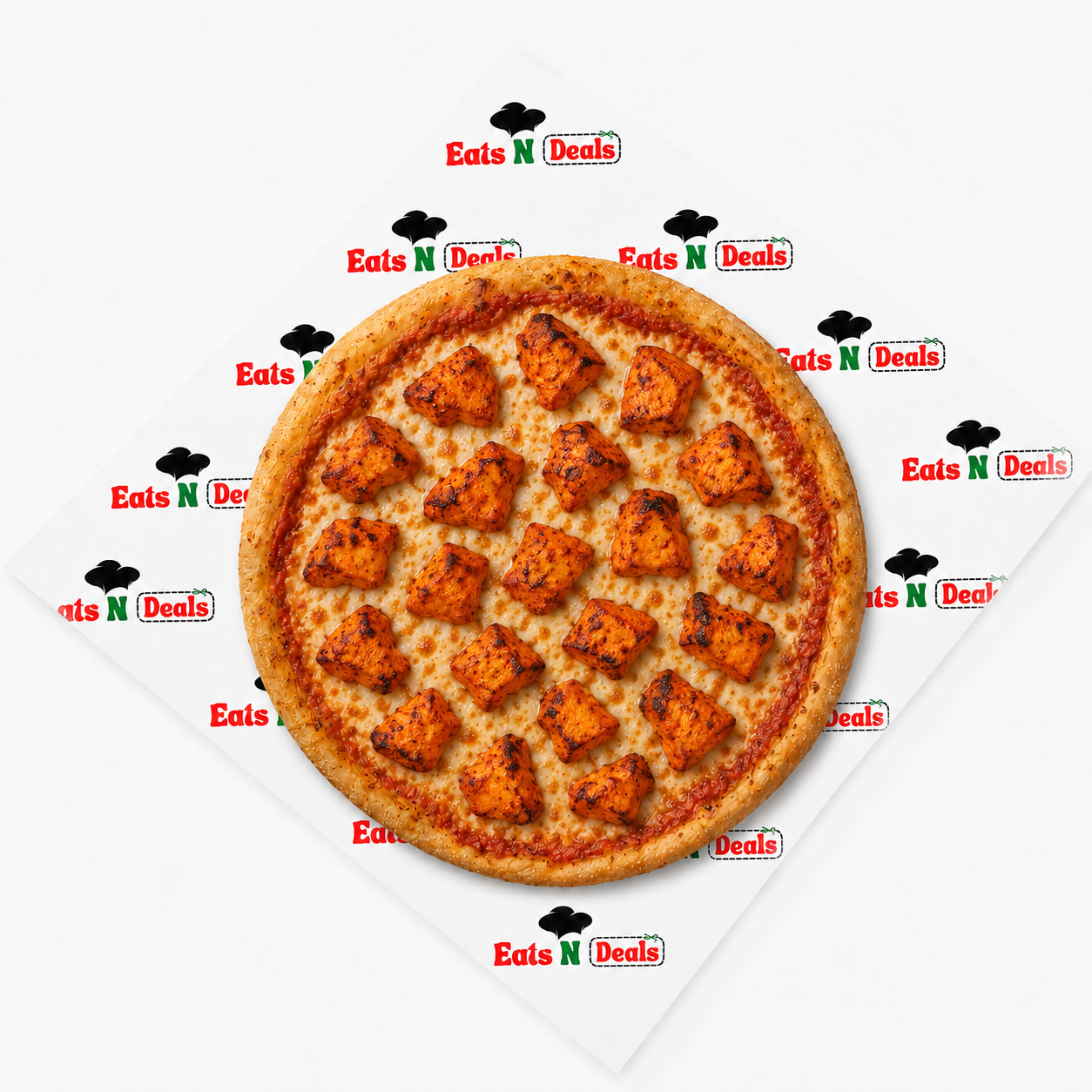 12" Plain Chicken Pizza
