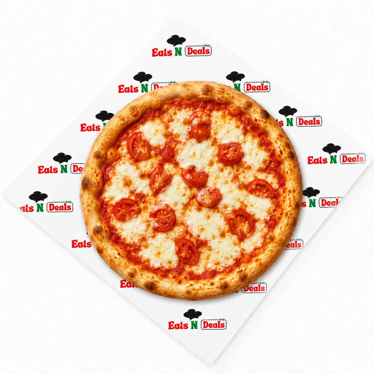 9" Garlic Margherita Pizza
