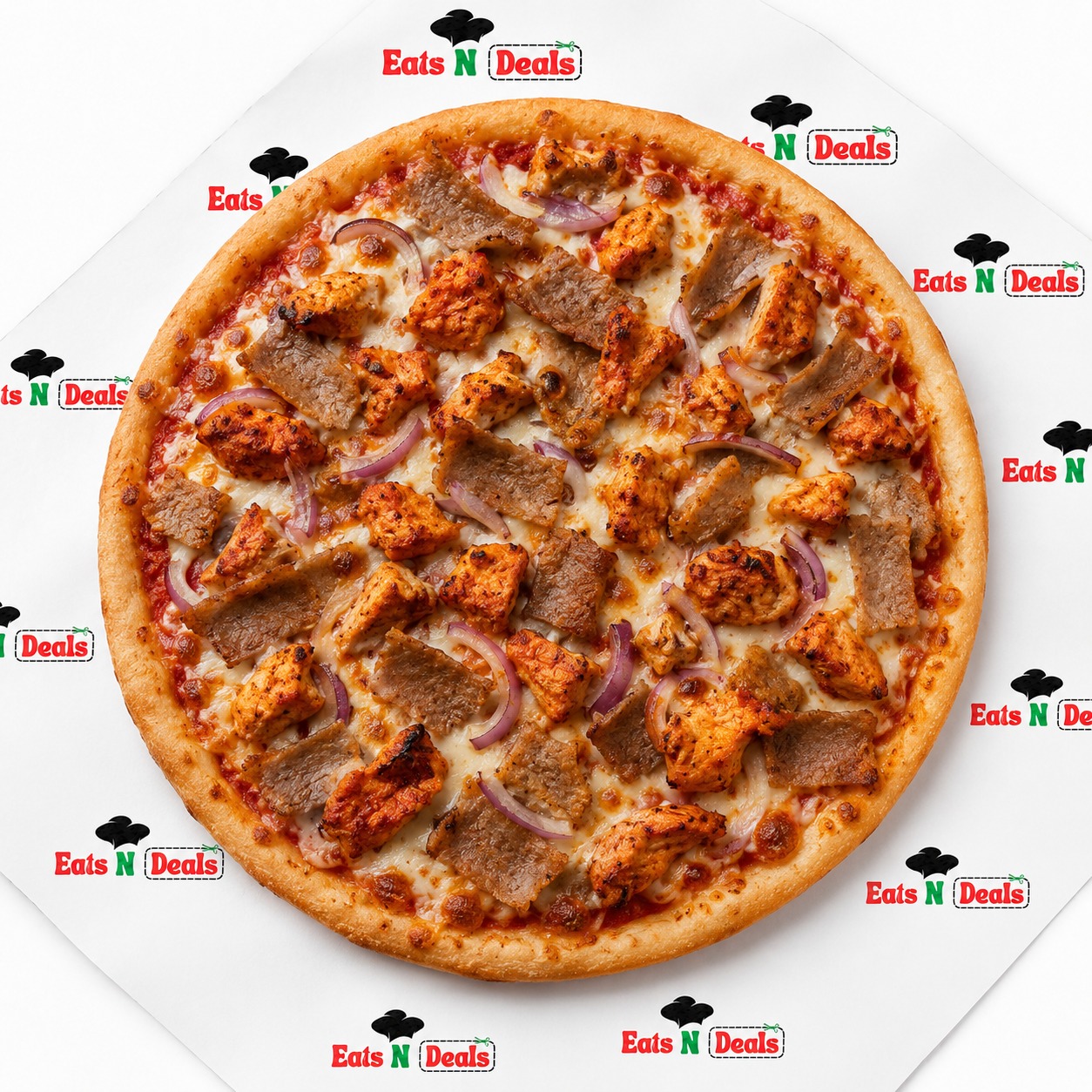 12" Chicken Tikka & Donner Pizza