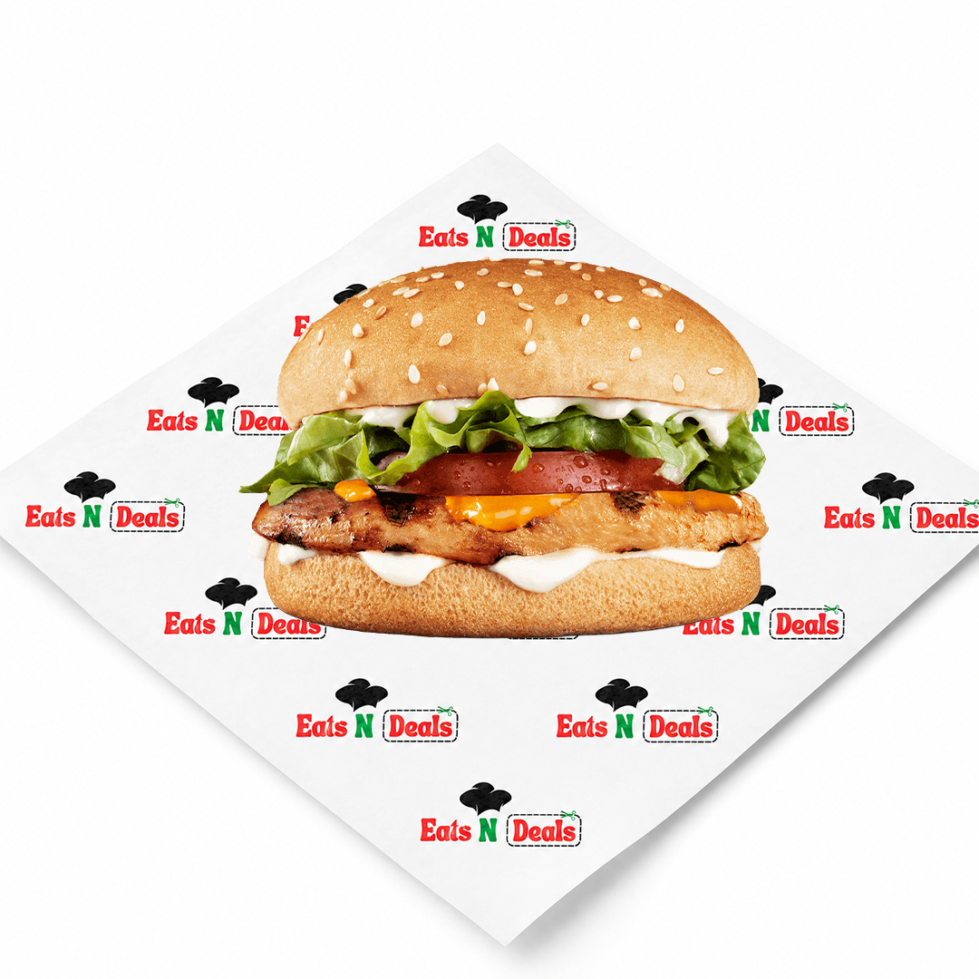 1/2lb Grilled Peri Peri Chicken Burger