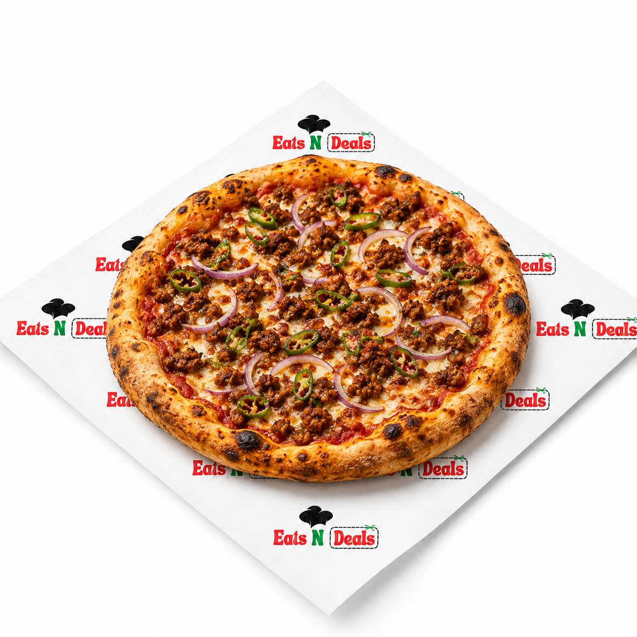 12" Spicy Mince Pizza