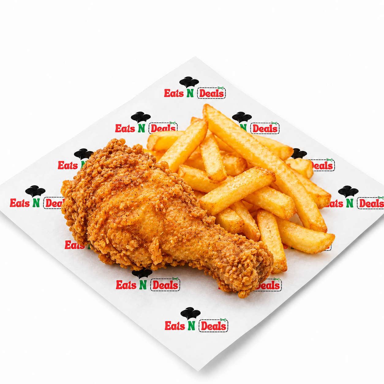 1pc Southern Fried Chicken With Chips