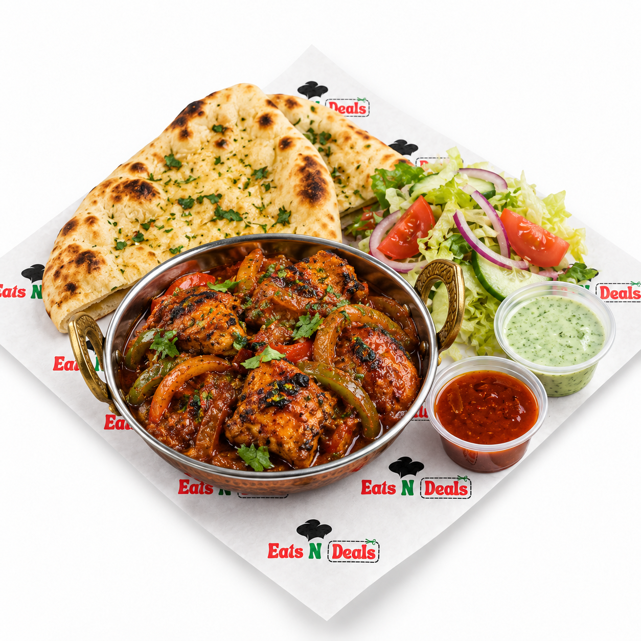 Large Chicken Balti kebab