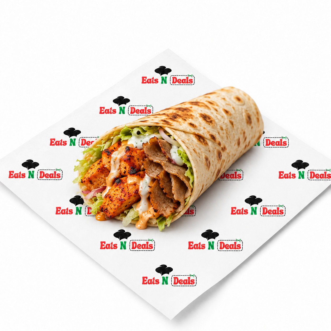 Chicken Tikka & Donner Wrap