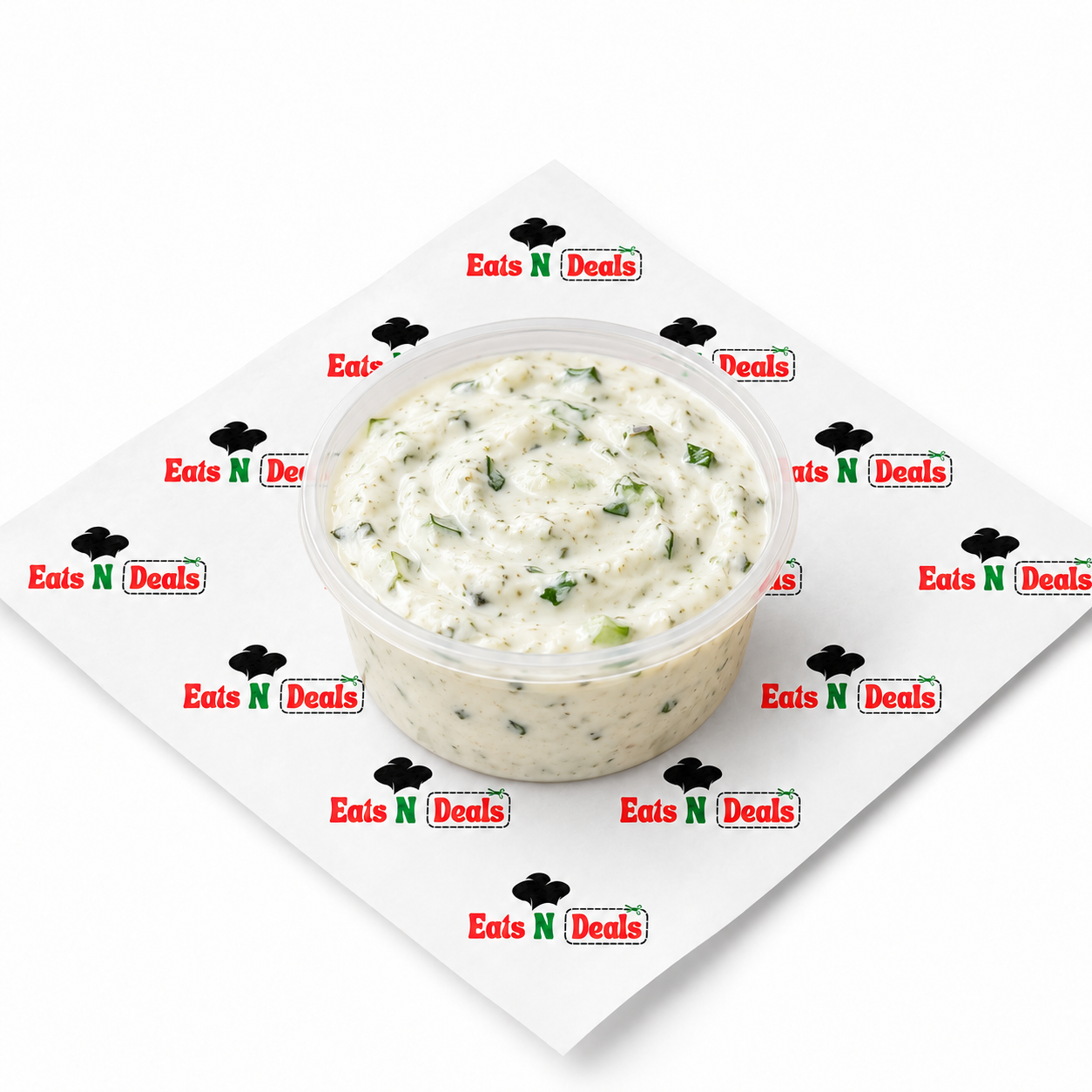 Tub Of Yoghurt Sauce