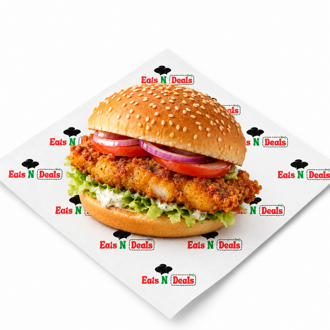 Masala fish Burger