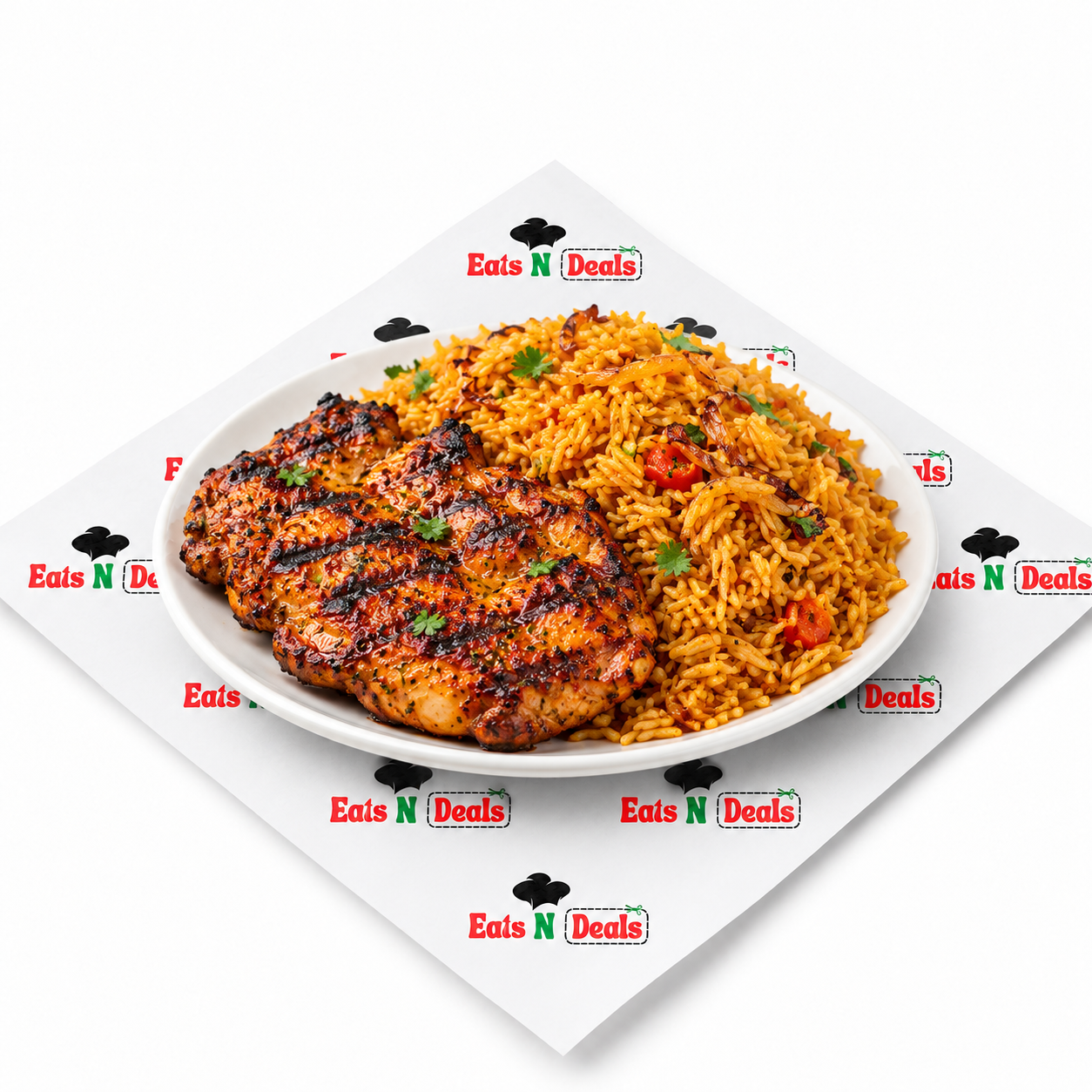 Steak with Pilau Rice
