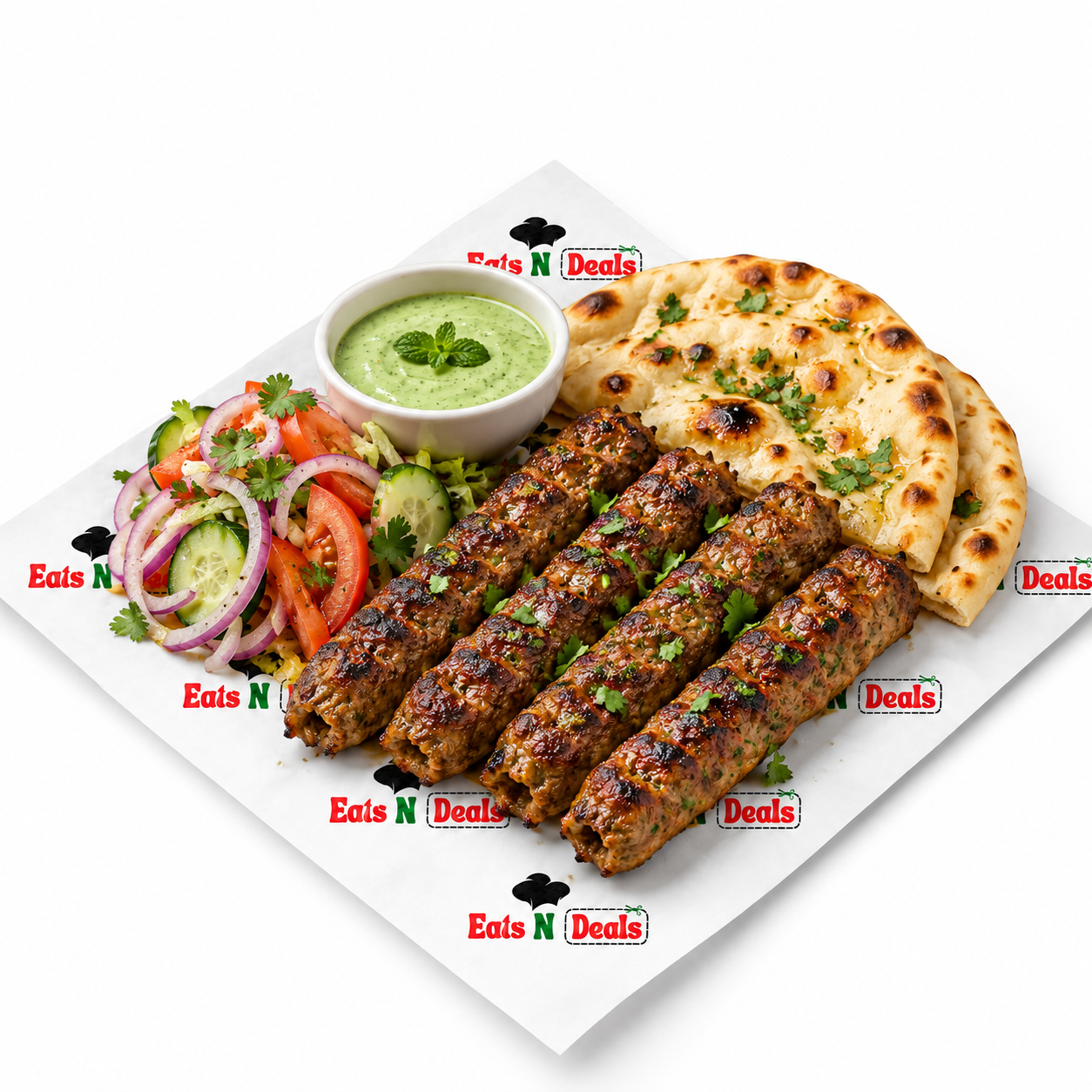 Seekh Kebab Meal