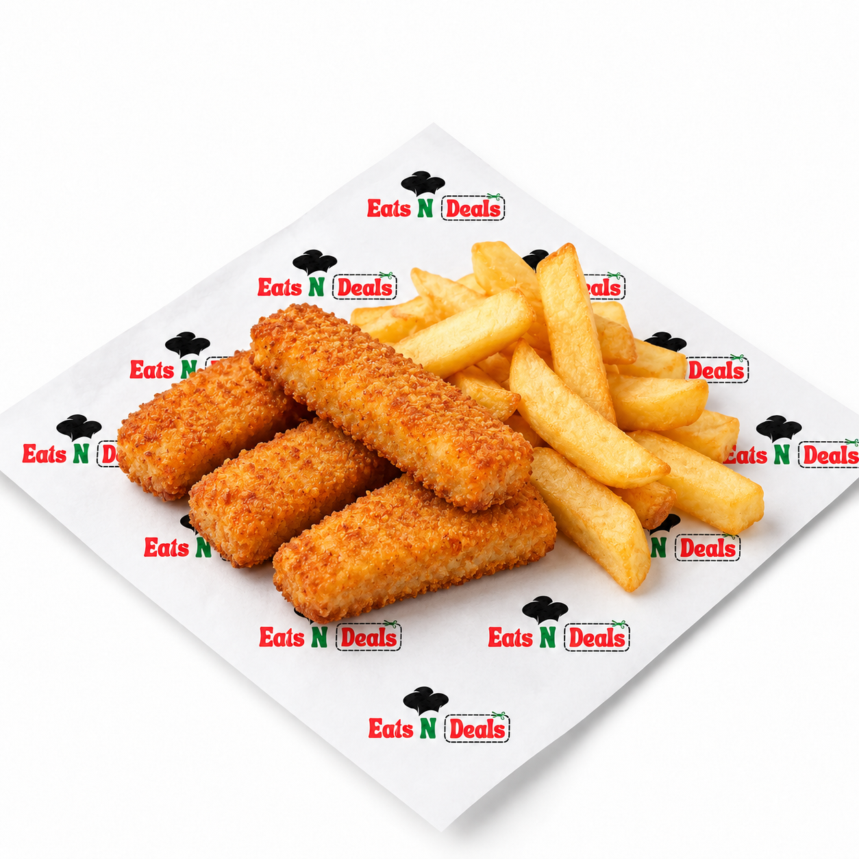 Kids Fish Finger on Chips