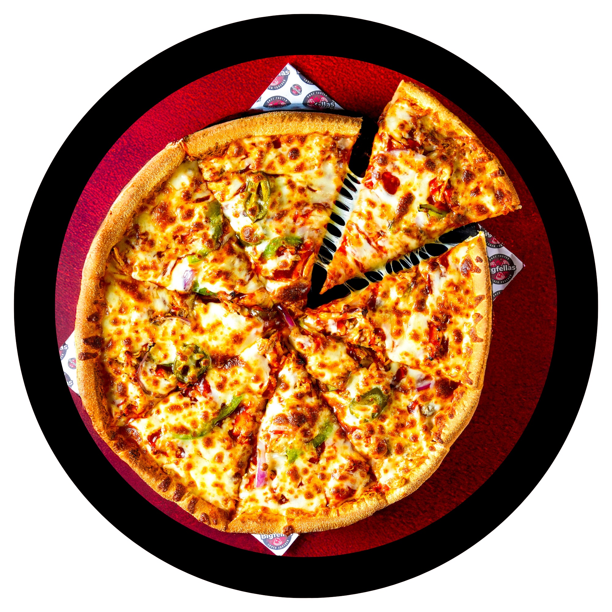 9 Inch Peri Peri Chicken Pizza