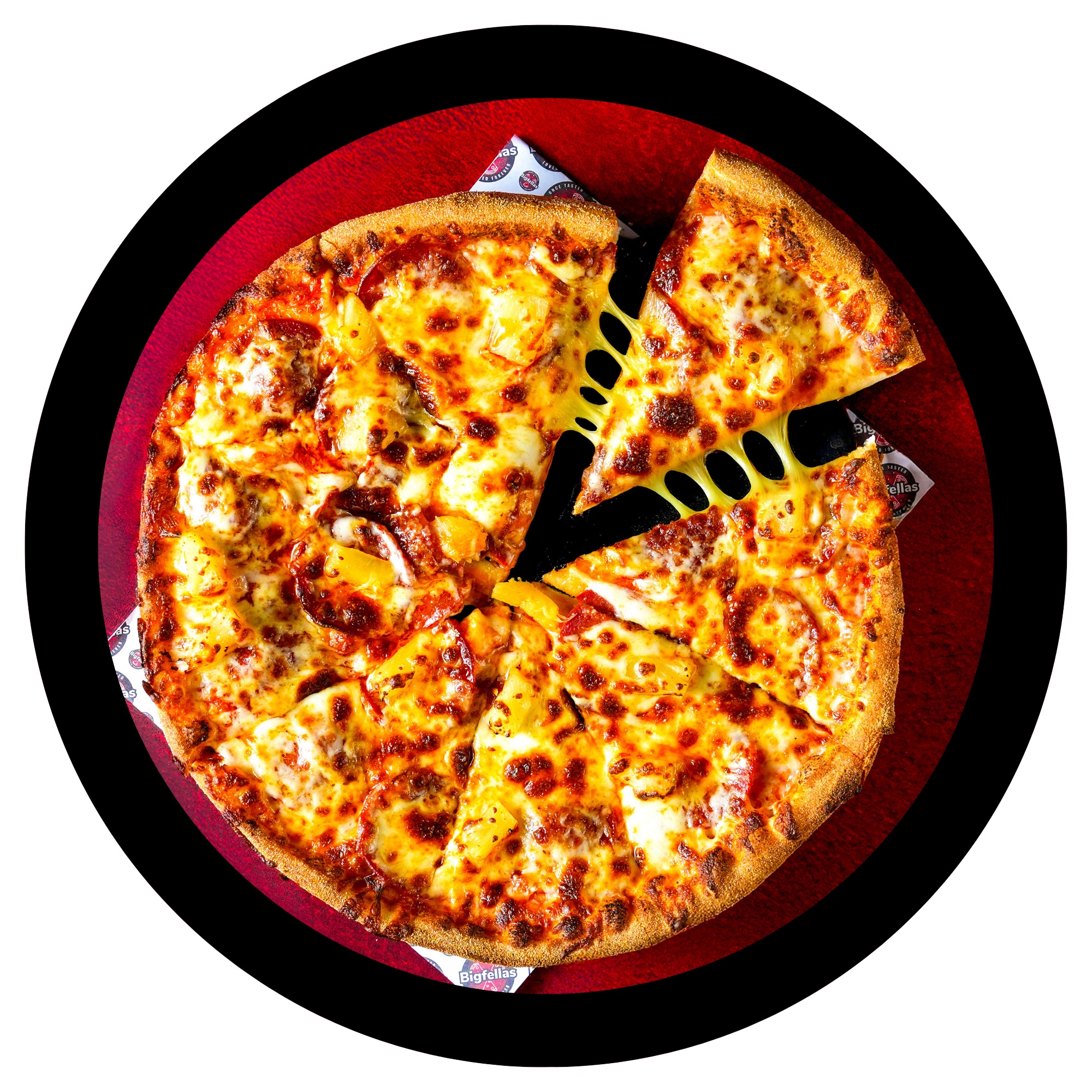 9 Inch Hawaiian Pizza