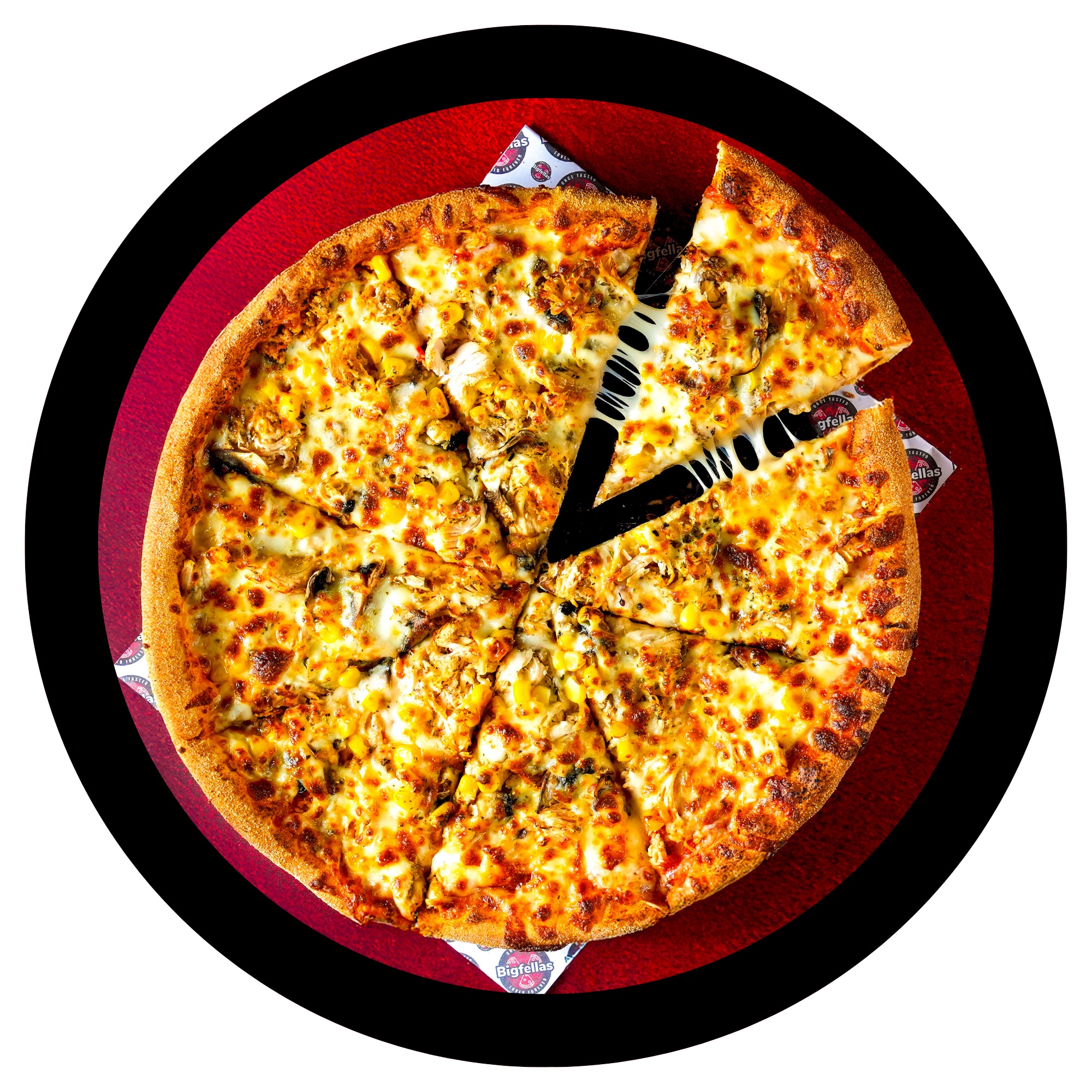 9 Inch Chicken Feast Pizza
