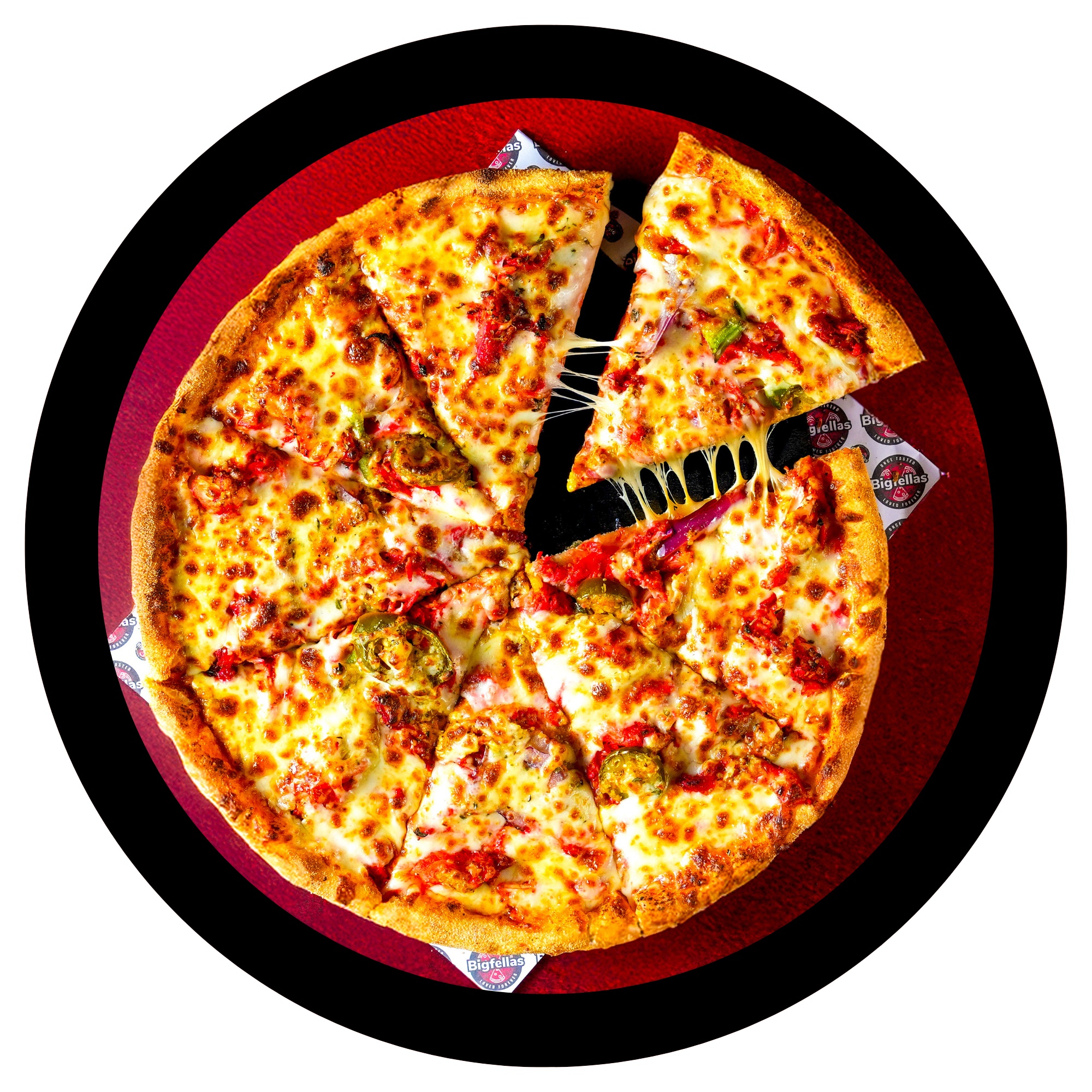 16 Inch Chicken Achari Pizza
