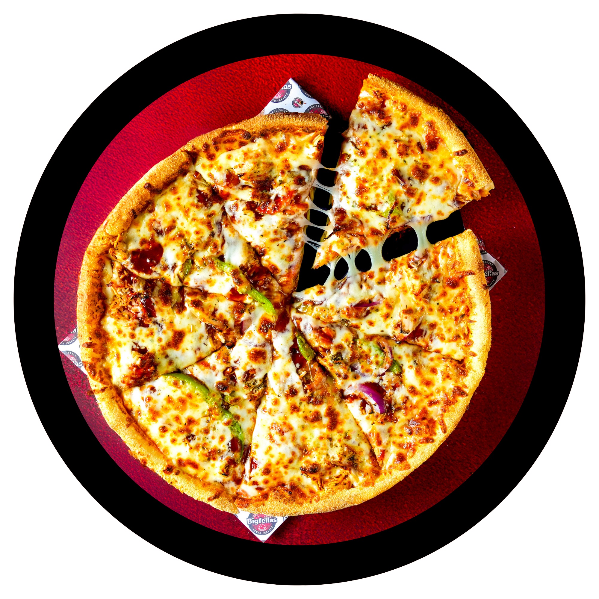 12 Inch BBQ Chicken Pizza