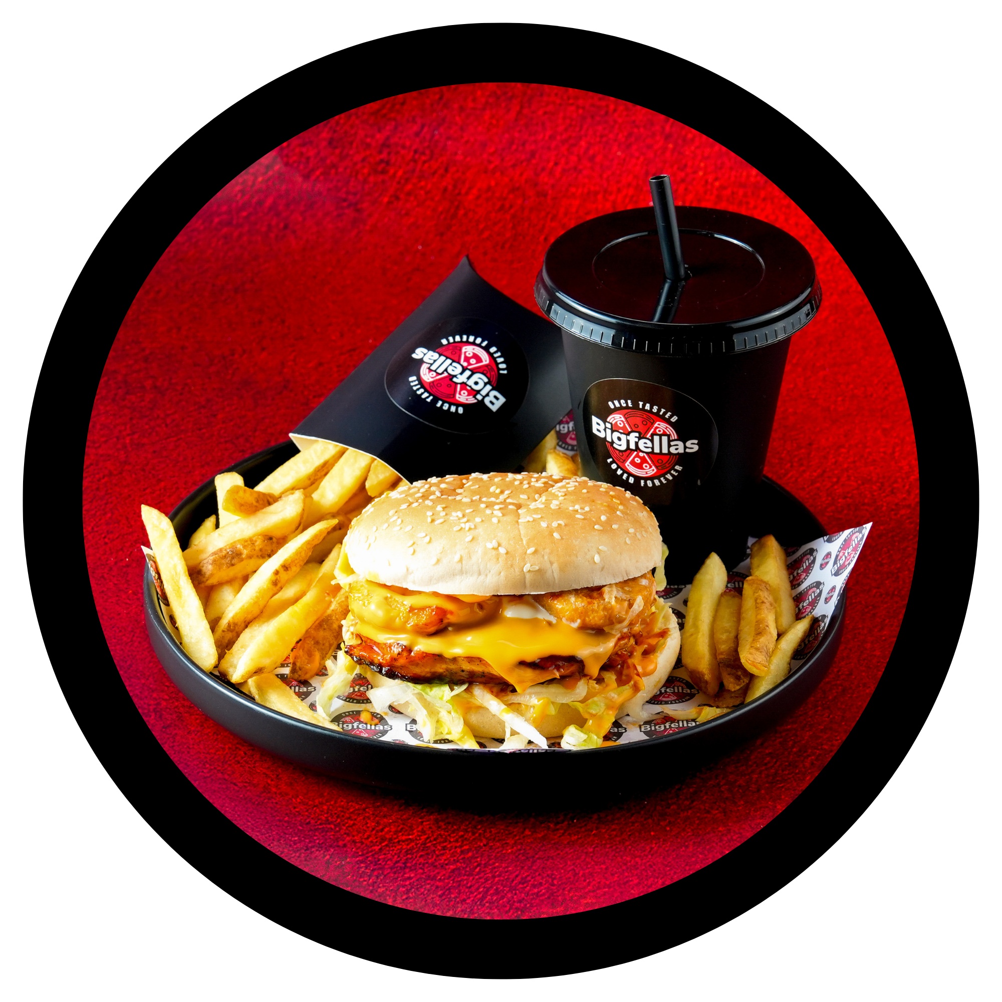 1/2Lb Flame Grilled Chicken Burger