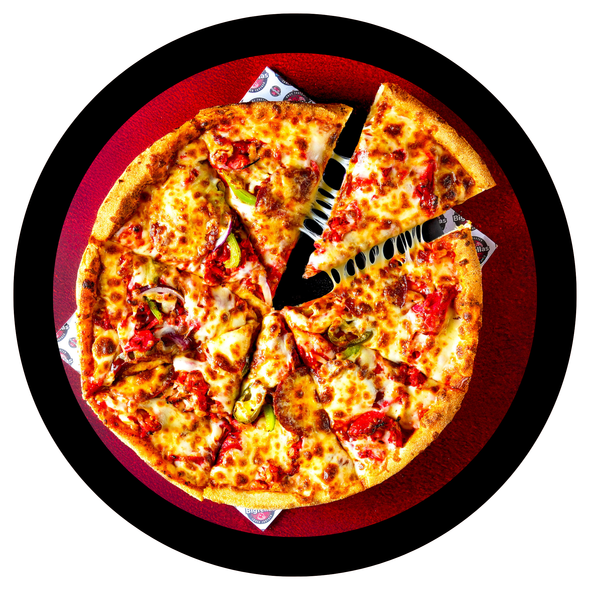 9 Inch The Sizzler Pizza