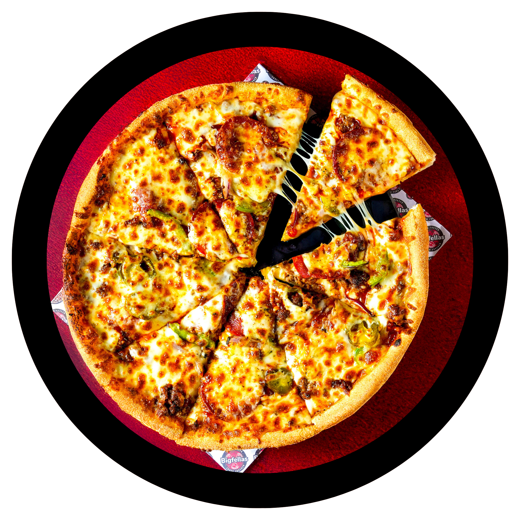 9 Inch Red Dragon Pizza