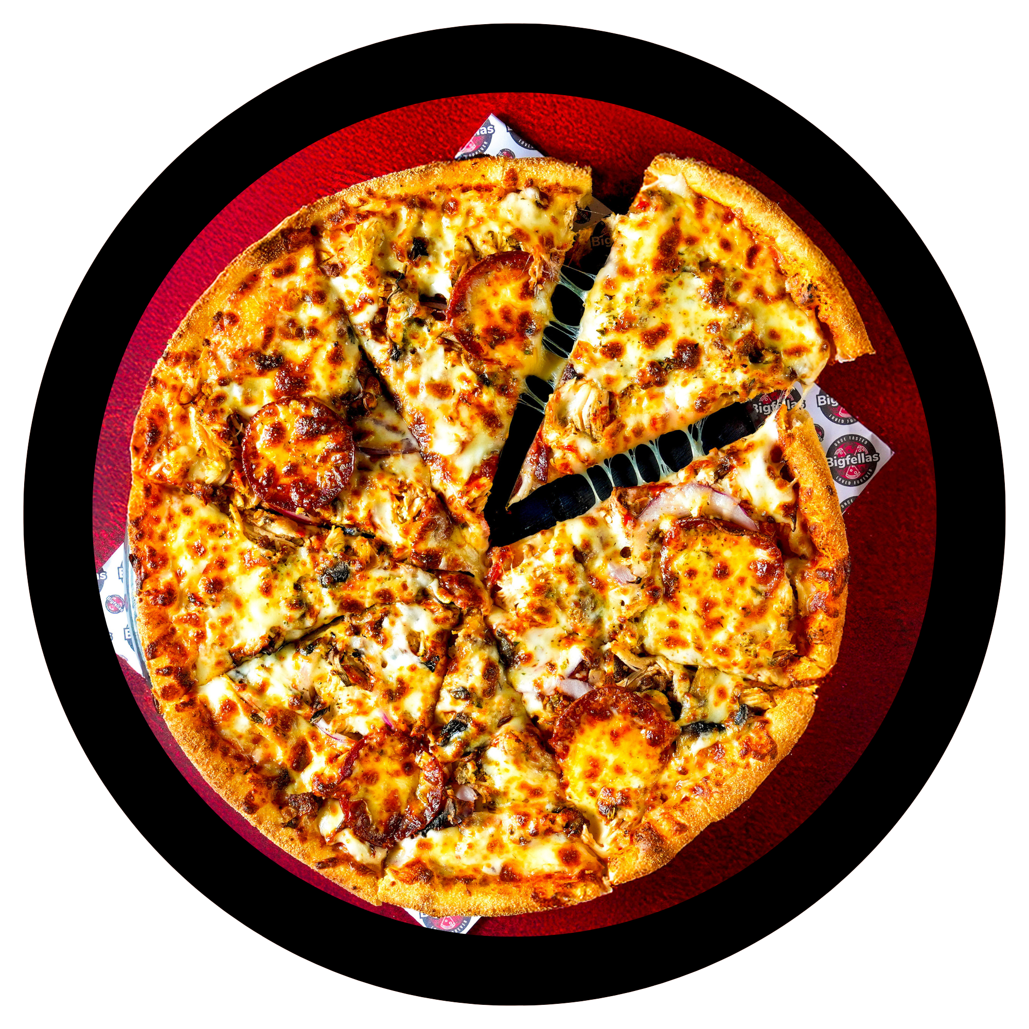 9 Inch Mighty Meat Pizza