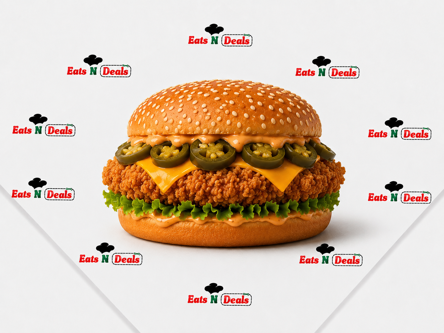 CRUNCHY JALAPENO BURGER