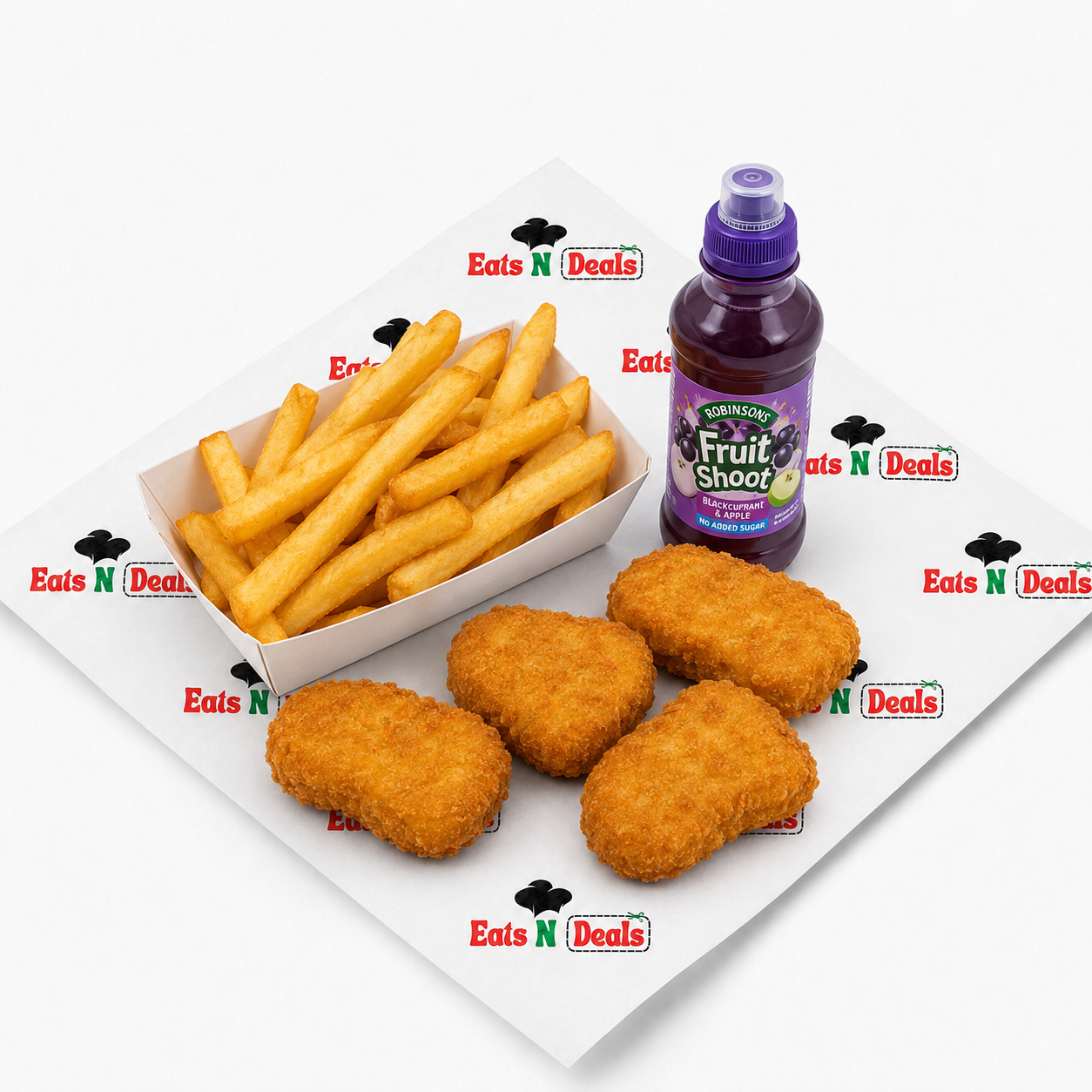 6pcs Chicken Nuggets Meal-