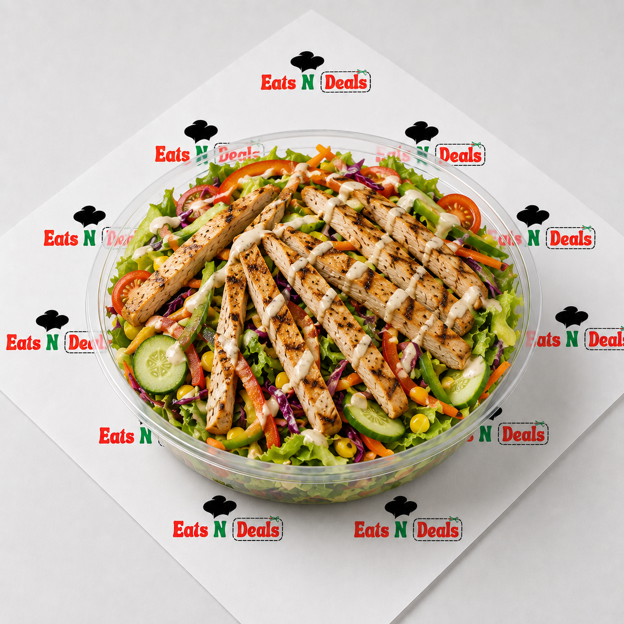 Strips Salad.