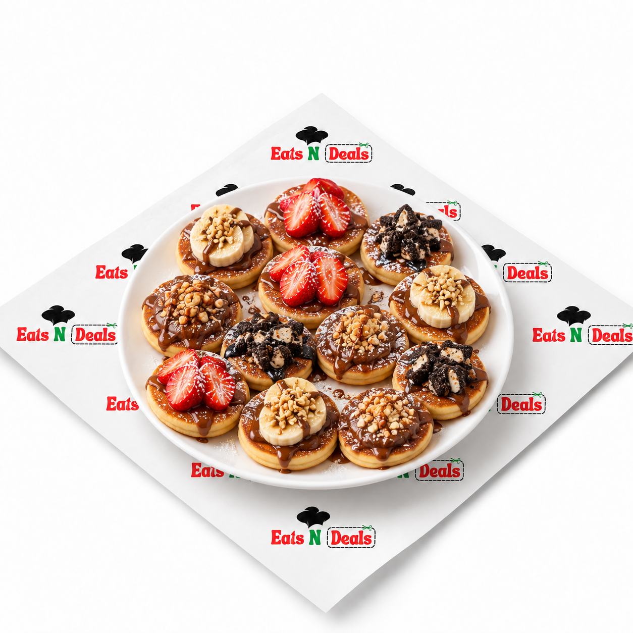  12 Pieces Mini Pancakes