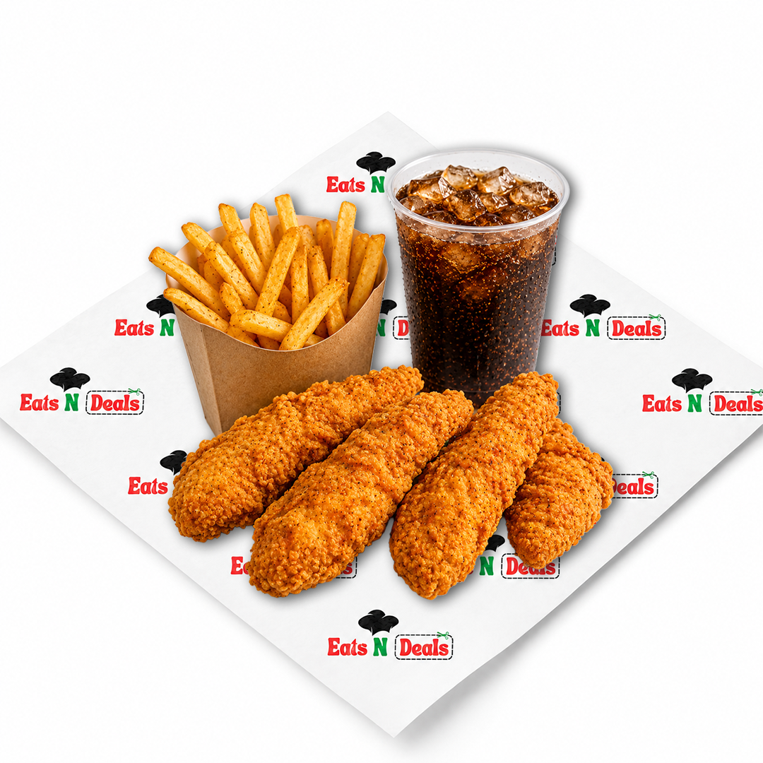 4pc chicken strip meal