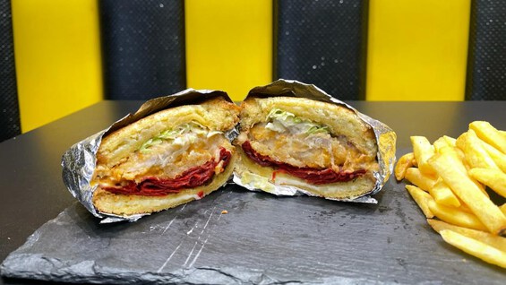 Big b's Toastie With Chips