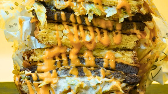 Classic Beef Toastie With Chips